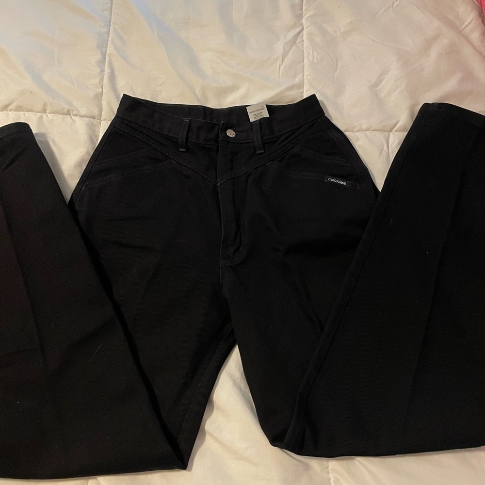 COPY - Black High Rise Rocky Mountain Jeans